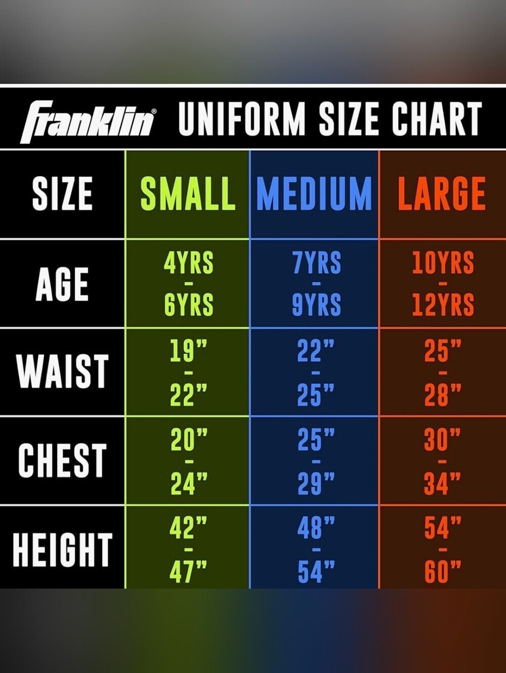 Franklin Sports NFL Kids Football Uniform Set #1355 - Picture 13 of 15